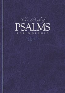 Psalm singing using the Book of Psalms for worship